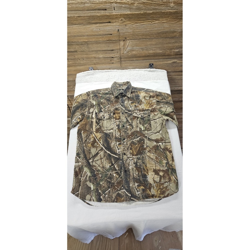 Red Head (RealTree AP) Camo Hunting Shirts 2 For One Price Men's Size XL/TG